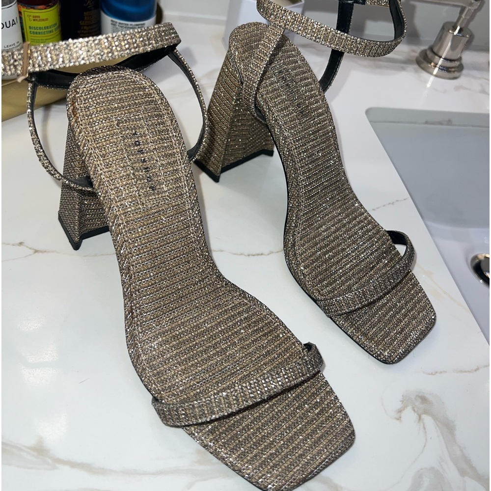 TOP SHOP SPARKLE HEELS